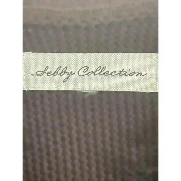 Sebby Collection Faux Fur Vest with Sweater Knit Back – One Size Fits Most - Picture 2 of 4